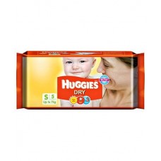 Huggies Dry Diapers Small 5pcs 8PK RS 88