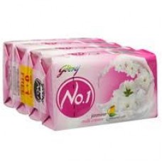 GODREJ NO.1 SOAP JASMINE 100GM 4PK RS 72